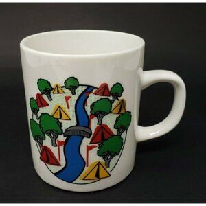 Girl Guide Guelph 1993 International Coffee Tea Mug 3 3/4 in